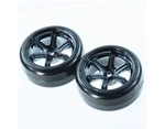Redcat Racing Wheel (black Chrome Rim And Tire) Qty BS204-010. Fixed Price $11.75.