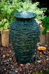 Aquascape Stacked Slate Urn Small Fountain Kit 58064. Fixed Price $748.88.