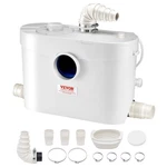 Vevor Macerator Pump 900W 48 Gpm Flow 40 Head Lift Toilet Basement Sink. Fixed Price $129.99.