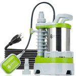 Green Expert Submersible Sump Pump, 1.5HP 5500GPH Effluent/sewage For Di.... Fixed Price $134.66.
