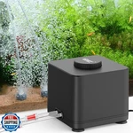 Hygger Aquarium Air Pump, Quiet Adjustable Fish Tank 7W. Fixed Price $55.99.