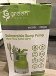 Green Expert 1.5HP Sump Pump Submersible High Flow 5000GPH 203631. Fixed Price $94.99.