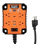 Klein Tools 29601 Magnetic Power Strip W/ Surge Protector, Supply Light. Fixed Price $59.68.