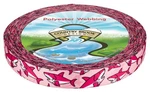 Country Brook Design Pink Sharks Lite Tape (1 Inch, 50 Yards). Fixed Price $100.00.