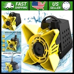 3200 Gph Submersible Pond Pump 200W With 33 Ft Cord And Hose Adapters. Fixed Price $132.99.