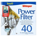 Tetra Whisper Power Filter 40 Gallons, Quiet 3-STAGE Aquarium Filtration. Fixed Price $39.00.