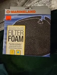 Marineland Filter Foam 2 Count, Supports Biological Mechanical Aquarium. Fixed Price $5.00.