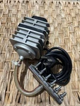 Ecoplus Air Pump 728450 793 Gph 120V 6 Outlet Divider Aluminum Silver Black. Fixed Price $25.99.