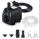 Cwkj Fountain Pump, 220GPH(15W 900L/H) Submersible Water Durable Outdoo.... Fixed Price $21.73.