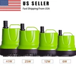 Submersible Water Pump For Pond Aquarium Hydroponics Fish Tank Fountain. Fixed Price $14.42.