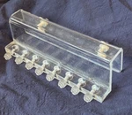 New- Aquarium Dosing Pump Bracket Up To 8 Soft Tubes Acrylic Hanging. Fixed Price $8.00.