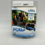 Total Pond Adjustable Flow Control Black 300 Gph X-small Fountain Pump. Fixed Price $36.95.