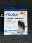Aqueon Quietflow Aquarium Air Pump, 2-10 Gallons. Fixed Price $20.00.