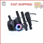 Coodia 15W 200GPH (750L/H)SUBMERSIBLE Pump Fountain With 12 Rgb Color Led Light. Fixed Price $20.01.