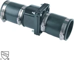 Plastic Sump Pump Check Valve With Stainless Steel Clamps 2 Inch. Fixed Price $12.00.