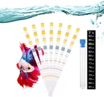 Aquarium Kit 8 Water Testing 100 Strips Ph Ammonia Nitrate Nitrite. Fixed Price $10.95.