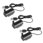 Sipytopf 3PCS Dc 3-5V Usb Micro Submersible Mini Water Pump For Black. Fixed Price $17.99.