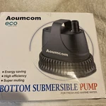 Aoumcom 530 Gph Bottom Submersible Pump - New In Box. Fixed Price $24.95.