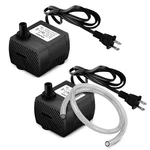 Pulaco Mini Submersible Water Pump (95GPH 5W) For (2 Pcs), Black. Fixed Price $28.41.