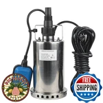 Extraup 1HP 3000 Gph Stainless Steel Submersible Clean Water Transfer Pump Pool. Fixed Price $96.76.