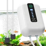 Silent Air Aquarium Fish Tank Pumps Hydroponic Oxygen 2 Outlets Bubble Tube. Fixed Price $14.99.