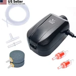 Uniclife 64 Gph Aquarium Air Pump With Dual Outlets 10-100 Gallons,. Fixed Price $23.16.