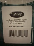 Whisper Power 40489011 6-PACK Impeller + O-ring Kit (koelwaterpomp 40201270). Fixed Price $50.00.