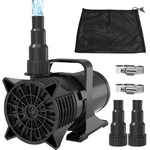 Aquamiracle 1800GPH Submersible Water Pump Ul Certified - 100W, Black. Fixed Price $95.29.