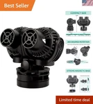 Submersible Aquatic Pump With 1600 Gph Ideal For Tank Sizes 20-75 Gallons. Fixed Price $49.99.