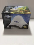 Penn Plax Air Pod Aquarium Pump Ultra Quiet Compact Dome Shape 10 Gallon. Fixed Price $11.89.