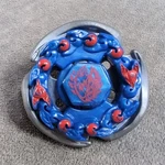 Spiral Fox 130D Beyblade Balance Metal Fury Series Hasbro Red Blue *free Ship*. Fixed Price $20.00.