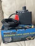 1800 Pondmaster Pond-mag Magnetic Drive Submersible Pump With Pre-filter. Fixed Price $200.00.
