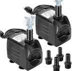 Growneer 2 Packs 550GPH Submersible Pump 30W Ultra Quiet Fountain Water. Fixed Price $24.00.