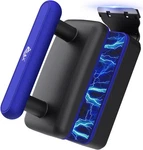 Aqqa Magnetic Aquarium Fish Tank Glass Cleaner, Dual-blades Xl, Black-blue. Fixed Price $40.00.