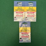 3 Api 5-IN-1 Aquarium Test Strips 4 Count Total 12. Fixed Price $8.99.
