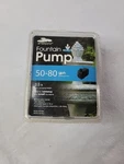 New Smartpond Fountain Pump 50-80 Gph MODEL-52255 (FP80) Adjustable Flow Control. Fixed Price $17.95.