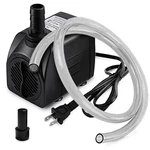 Pulaco 10W 160GPH Submersible Pump With 3.3 Ft Tubing For Aquariums, Fish Tan.... Fixed Price $20.24.