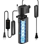 Devopet Aquarium U-v Filter For Green Water, Fish Tank With Timer Lig. Fixed Price $48.78.