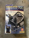 Penn-plax Cascade 700 Canister Filter 185 Gph Aquarium For Tanks. Fixed Price $95.00.