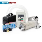 Us Ship 0.8KW 220V Water Cooled Spindle Motor ER11+1.5KW Vfd INVERTER+65MM Mount. Fixed Price $209.00.