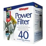 Tetra Whisper Power Filter 40 Gallons, Quiet 3-STAGE Aquarium Filtration. Fixed Price $34.00.