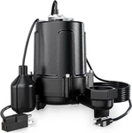 Lanchez 1.5 Hp Submersible Sewage Pump 4300 Gph Cast Iron Automatic Tethered. Fixed Price $209.99.