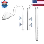Jardli Glass Lily Pipe Inflow Outflow Set 20MM For 3/4 Id 19/25MM Tubing. Fixed Price $83.43.