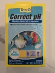 Tetra Correct Ph Tablets Neutralizes Aquarium Water Treats Up To 80 Gallons. Fixed Price $10.95.