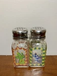 Touch Of Glass Salt & Pepper Shakers Cacti Gecko Westland Giftware. Fixed Price $14.99.