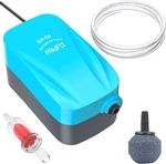 Pawfly Aquarium 15-40 Gph Compact Air Pump Quiet Oxygen 3-20 Gallon, Blue. Fixed Price $18.48.