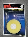 Lee S Aquarium Dual Action Foam Filter 13390. Fixed Price $7.49.