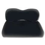 Madjax Wave Black Marine Grade Seat Covers Yamaha G29 / DRIVE2 Golf Cart. Fixed Price $191.95.