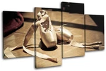 Ballet Pumps Performing Multi Canvas Wall Art Picture Print. Fixed Price $109.99.