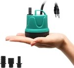 Upettools Submersible Water Pump, Ultra Silence Circulation 79GPH 5W, Green. Fixed Price $18.56.